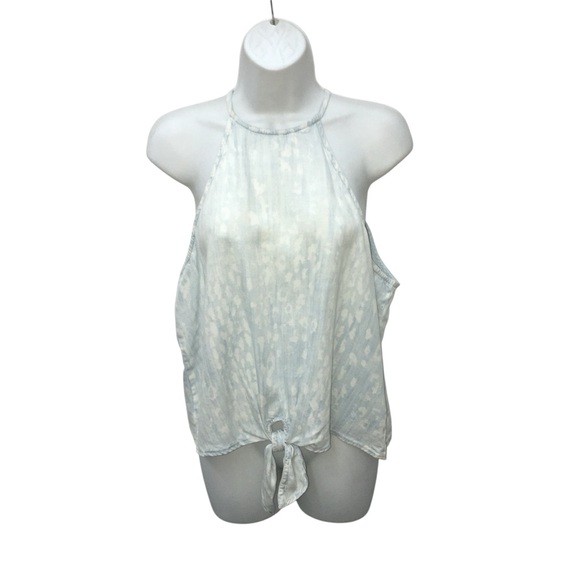 Cloth & Stone X Anthropologie Animal Print Halter Tank Top - Women’s Medium NWT - Picture 5 of 10